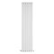 Milano Aruba - White Vertical Designer Radiator - 1400mm x 354mm (Double Panel)