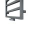 Terma ZigZag - Silver Vertical Heated Towel Rail - 1780mm x 500mm