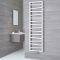 Terma ZigZag - White Vertical Heated Towel Rail - 1780mm x 500mm