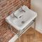 Milano Richmond - Traditional Close Coupled Toilet and Washstand Basin Set