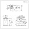 Milano Dalton - White Modern Wall Hung Toilet with Tall Wall Frame - Choice of Flush Plate