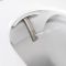 Milano Arca - Black 500mm Compact WC Unit with Japanese Bidet Toilet