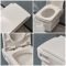 Milano Sandringham - Traditional Wall Hung Toilet with Tall Wall Frame - Choice of Flush Plate
