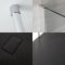 Milano Alto - Chrome Corner Walk-In Shower Enclosure with Slate Tray - Choice of Size