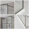 Milano Barq - Walk-In Shower Enclosure with Tray - Choice of Sizes