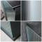 Milano Florence - Fluted Glass Black Walk-In Shower Enclosure with Slate Tray - Choice of Sizes