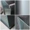 Milano Florence - Fluted Glass Chrome Walk-In Shower Enclosure with Slate Tray - Choice of Sizes