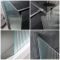 Milano Florence - Fluted Glass Black Walk-In Shower Enclosure with Tray - Choice of Sizes