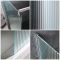 Milano Florence - Fluted Glass Chrome Walk-In Shower Enclosure with Tray - Choice of Sizes