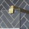 Milano Monet - Antique Brass Walk-In Shower Enclosure with Slate Tray - Choice of Sizes