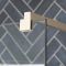 Milano Hunston - Brushed Nickel Walk-In Shower Enclosure with Slate Tray - Choice of Sizes