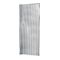 Milano Florence - Fluted Glass Chrome Framed Corner Walk-In Shower Enclosure with Tray - Choice of Sizes