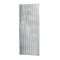 Milano Florence - Fluted Glass Chrome Corner Walk-In Shower Enclosure with Slate Tray - Choice of Sizes