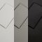 Milano Hunston - Brushed Nickel Walk-In Shower Enclosure with Slate Tray - Choice of Sizes