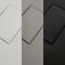 Milano Nero - Modern Corner Walk-In Shower Enclosure with Slate Tray - Choice of Sizes