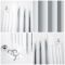 Milano Windsor - White Horizontal Traditional Four Column Radiator - Choice of Size