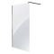 Milano Hunston - 1950mm Wet Room Screen - Brushed Nickel - Choice of Sizes