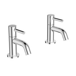 Ideal Standard Ceraline – Basin Pillar Taps - Chrome