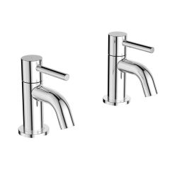 Ideal Standard Ceraline – Bath Pillar Taps - Chrome