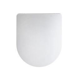 Milano Colby - White Soft Close Quick Release Top Fix Toilet Seat