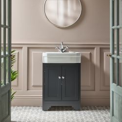 Milano Thornton - 570mm Traditional Vanity Unit with Basin - Choice of Finish and Handles
