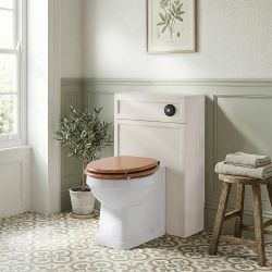 Milano Thornton - Traditional WC Unit with Richmond Back to Wall Toilet - Choice of Finish and Seat