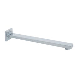 Milano Arvo - Wall Mounted Rectangular Shower Arm - Chrome