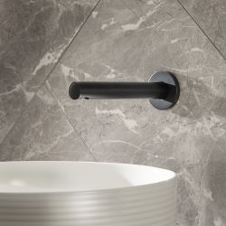 Milano Otto - Modern Wall Mounted Basin or Bath Spout - Choice of Finish