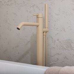 Milano Elements - Modern Freestanding Bath Shower Mixer Tap - Choice of Finish