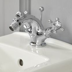 Milano Elizabeth - Traditional Crosshead Mono Bidet Mixer Tap - Choice of Finish
