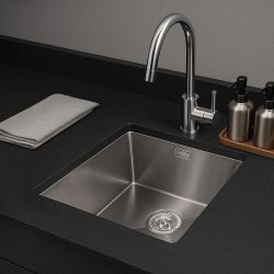 Harlyn Carbis - Single Bowl Stainless Steel Kitchen Sink