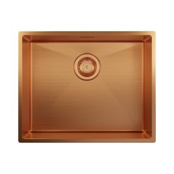 Harlyn Carbis - Single Bowl Stainless Steel Kitchen Sink - 500mm - Choice of Finish