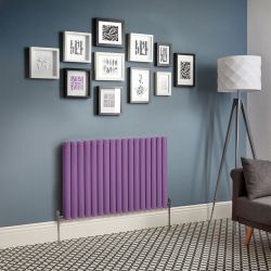 Milano Aruba - Horizontal Designer Radiator - Double Panel - Statement Custom Colours