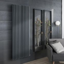 Milano Aruba - 1784mm Dry Heat Vertical Electric Designer Radiator - Choice of Finish, Size and Wi-Fi Thermostat