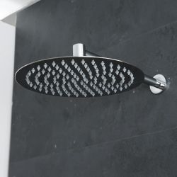 Milano Mirage - 300mm Round Ultra Thin Shower Head - Chrome