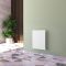 Carisa Monza - Aluminium Horizontal Designer Radiator - Single Panel - 600mm x 470mm - White
