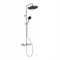 Ideal Standard Ceratherm T25+ - Thermostatic Bar Shower Valve with 2 spray Shower Head and Multi-Function Hand Shower - Choice of Finish