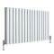 Milano Aruba - Aluminium Horizontal Designer Radiator - Double Panel - Everyday Colours
