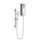 Aquas Well - 9.5kW Electric Shower with Riser Rail Kit - Choice of Finish