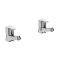 Ideal Standard Calista - Basin Pillar Taps - Chrome