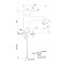 Ideal Standard Calista - deck mounted mono Bath Mixer Tap - Chrome