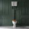 Milano Elizabeth - High Level Toilet Flush Kit - Black