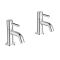 Ideal Standard Ceraline – Basin Pillar Taps - Chrome