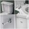 Milano Elizabeth - Traditional Close Coupled Toilet with Cistern and Soft Close Seat in White