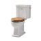 Milano Elizabeth - Traditional Close Coupled Toilet with Cistern and Soft Close Seat - Choice of Seat