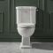 Milano Elizabeth - Traditional Close Coupled Toilet with Cistern and Soft Close Seat - Choice of Seat