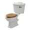 Milano Windsor - Traditional Close Coupled Toilet with Cistern - Choice of Seat and Flush Finish