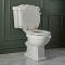 Milano Windsor - Traditional Close Coupled Toilet with Cistern - Choice of Seat and Flush Finish