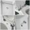 Milano Elizabeth - Traditional Low Level Toilet with Cistern and Soft Close Seat in White