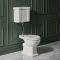 Milano Elizabeth - Traditional Low Level Toilet with Cistern and Soft Close Seat in White
